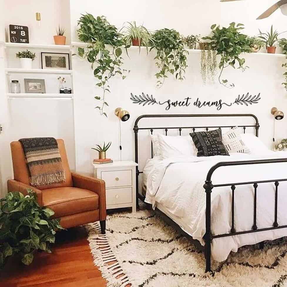 Bedroom plants ideas cheap
